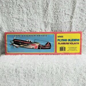 Sealed 3/$20 WWII Flying Type 4 Fighter Hayate Glider by CTG Brands Inc.!!